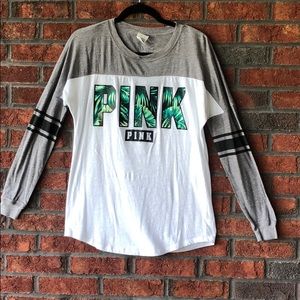 PINK Victoria’s Secret Long Sleeve with cut-out